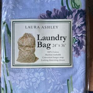 Laura Ashley Laundry Bag Blue New Unopened.